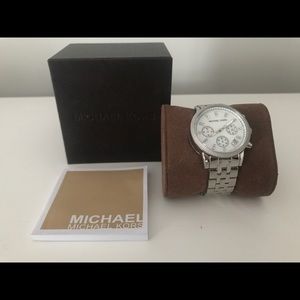 Michael Kors Women's Ritz Watch - Silver
